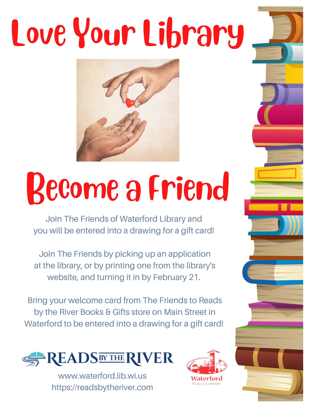 Love Your Library – Become a Friend